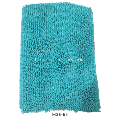 Tapis de Chenille en Microfibre de Polyester